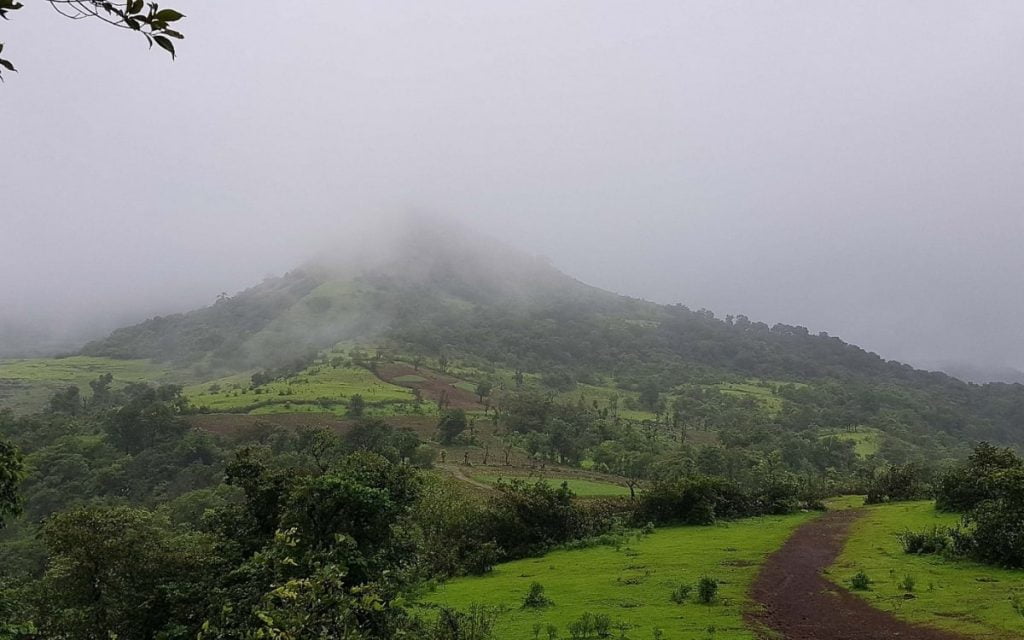 harihar fort trek trimbak nashik maharashtra