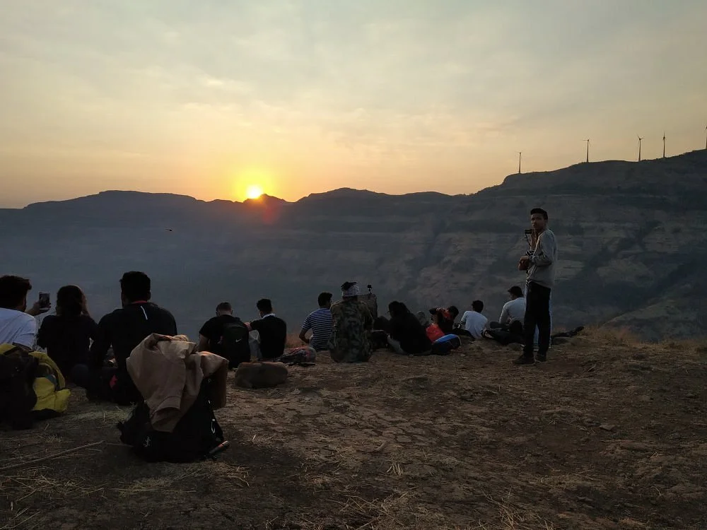 Camping View from Kothaligad Trek