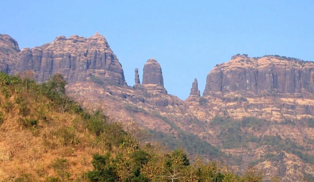 View of Mahuli Fort Trek Top