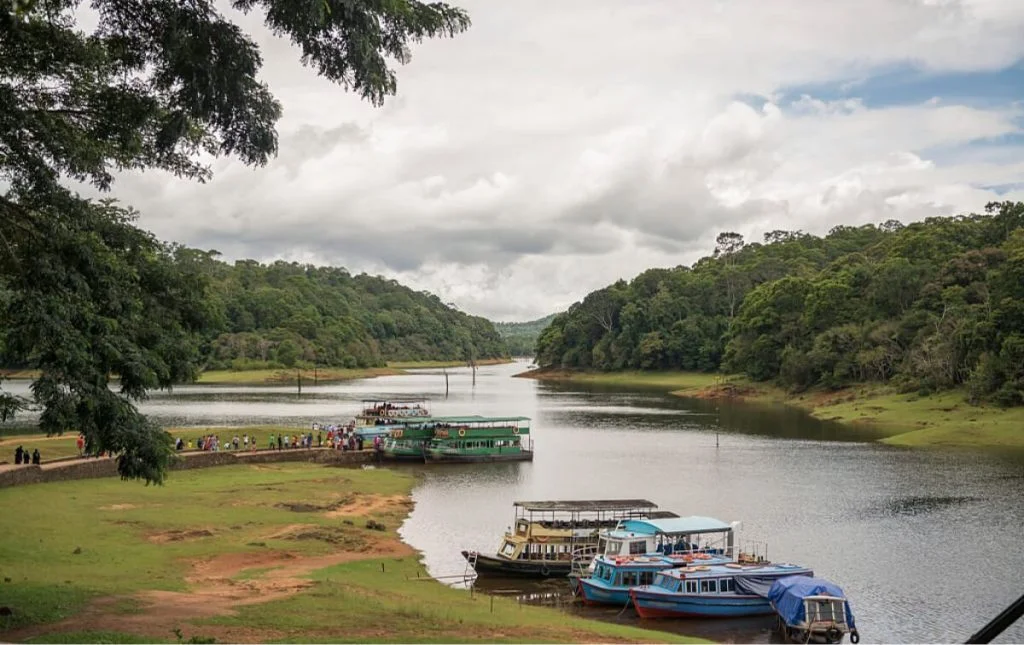 Boathouse in Periyar Wildlife Santuary - Thekkady - Places to visit in Kerala