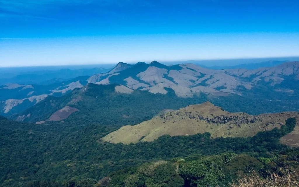 Top View of Tadiandamol Trek